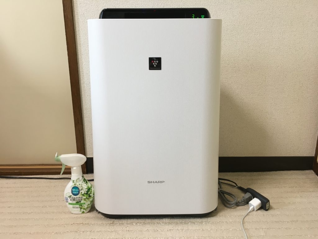 シャープ SHARP HV-G50-W ハイブリッド式加湿機 プラズマ