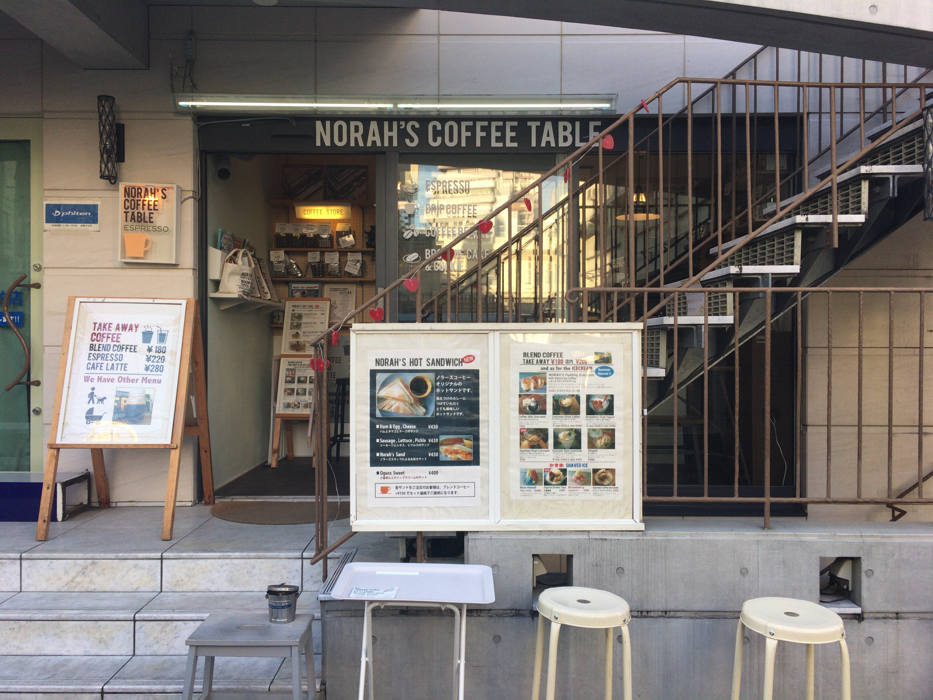 下北沢北口のコーヒースタンド「ノラズコーヒーテーブル」が良かった | しのざっき